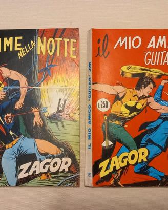Zagor: Albi Zenith Gigante 121/1971 e 151/1973