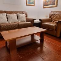 salotto in pelle
