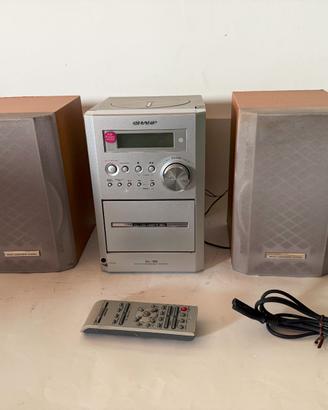 HI-FI Mini Sharp XL-35 Con Casse Leggi La Descrizi