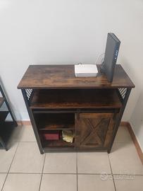 Set mobili industriali effetto legno, nuovi 