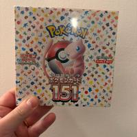 Pokemon 151 booster box jp