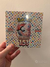 Pokemon 151 booster box jp