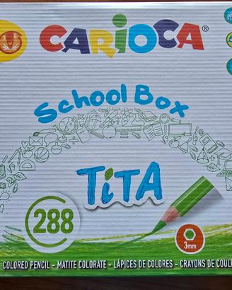 Carioca Tita school box NUOVO