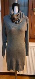 Abito grigio longuette da donna H&M