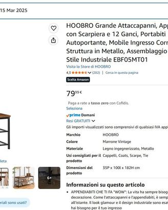 Attaccapanni, Appendiabiti con Scarpiera