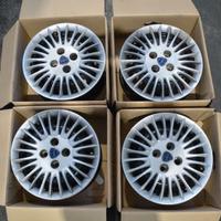 4 cerchi ferro lancia ypsilon r14 ft5008