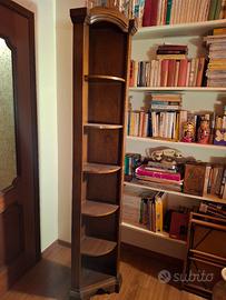 Libreria angolare  in legno 