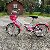 Bicicletta bambina 16 pollici b-twin