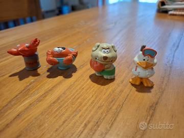 Set 4 sorprese Parmalat Gli Animatti