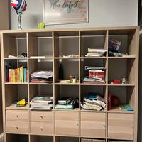 Libreria Ikea Kallax Rovere 182×182 cm