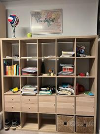 Libreria Ikea Kallax Rovere 182×182 cm