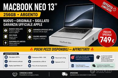 MacBook Neo 256GB Argento