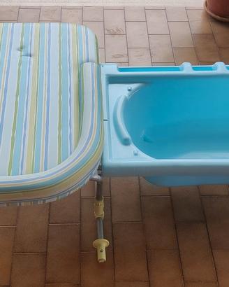 fasciatoio con vaschetta per vasca