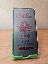 Pellicola Opaca Privacy Ceramic per iPhone XS