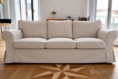 Divano 3 Posti EKTORP (IKEA) col. Beige Ghiaccio