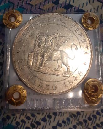 Moneta Argento 5 lire