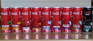 Coca Cola lattine Mondiali di calcio anno 2014