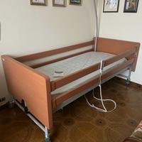 Letto ortopedico + materasso antidecubito + fodera