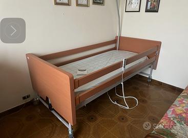 Letto ortopedico + materasso antidecubito + fodera