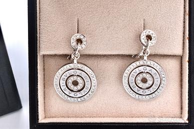 bvlgari orecchini astrale diamanti bulgari oro 750