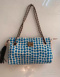 Borsa "Fun is not expensive" pochette in cotone