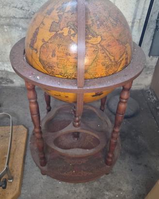 bar mappamondo vintage anni 60/70