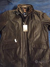 Giubbotto in Pelle, Tg. 60. NUOVO con cartellino