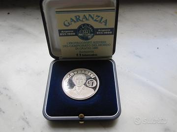 MEDAGLIA FRANCO BARESI AZZURRI DEL 1990 ITALIA 90