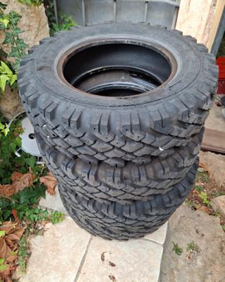 Gomme mud sterrato fango neve  185/80 r13