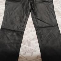 pantaloni ecopelle nina lir