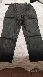 pantaloni ecopelle nina lir