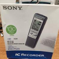 registratore  sony