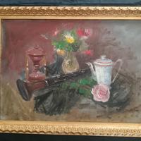 P. Bellini ( XX Secolo)  dipinto olio su tela 