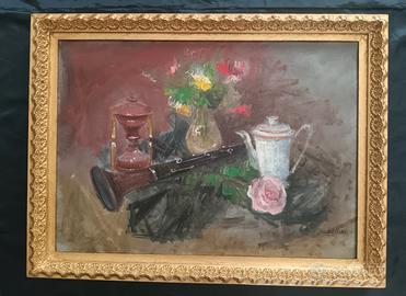 P. Bellini ( XX Secolo)  dipinto olio su tela 