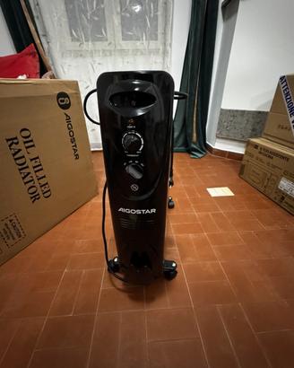 Aigostar radiatore ad olio nero 13 elementi
