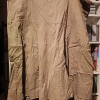Gonna midi Fiorella Rubino verde militare