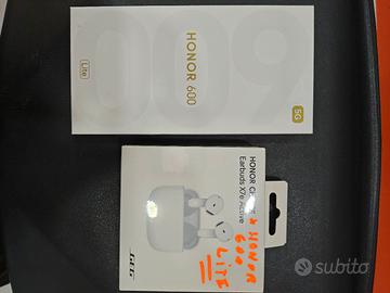 HONOR 600 LITE 256 GB / 8 GB BLACK NUOVO + CUFFIE 