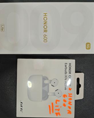 HONOR 600 LITE 256 GB / 8 GB BLACK NUOVO + CUFFIE 