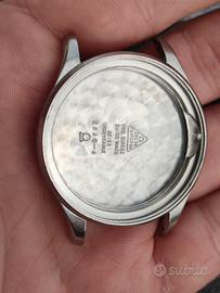 Omega cassa oversize da 36mm in acciaio anni 50/60