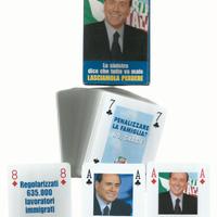 carte da gioco Berlusconi