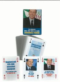 carte da gioco Berlusconi