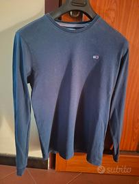 MAGLIA BLU TOMMY HILFIGER|TAGLIA S|100% COTONE
