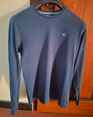 MAGLIA BLU TOMMY HILFIGER|TAGLIA S|100% COTONE