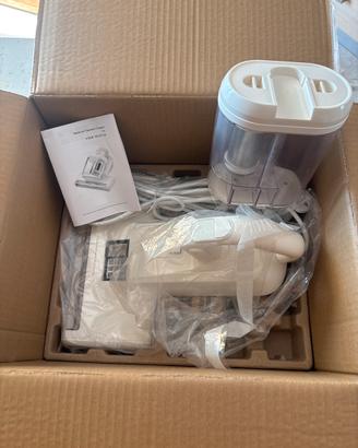 Vacuum pulisci e aspira materasso nuovo imballato