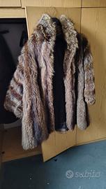 pelliccia autentica di procione.