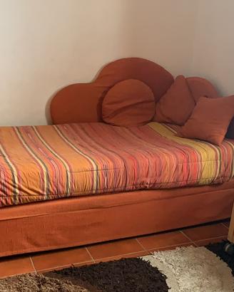 Letto singolo+letto a scomparsa+ materassi nuovi