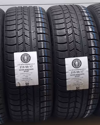 4 GOMME 215 55 17 NEXEN A41831