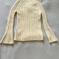 Maglia a coste MANGO effetto sfilacciato