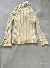 Maglia a coste MANGO effetto sfilacciato