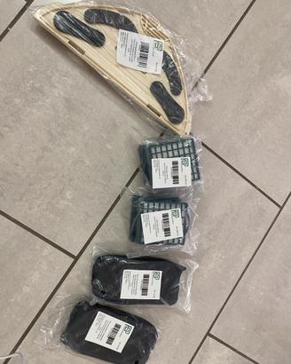 Kit ricambi filtri e spazzola Folletto VK130-131